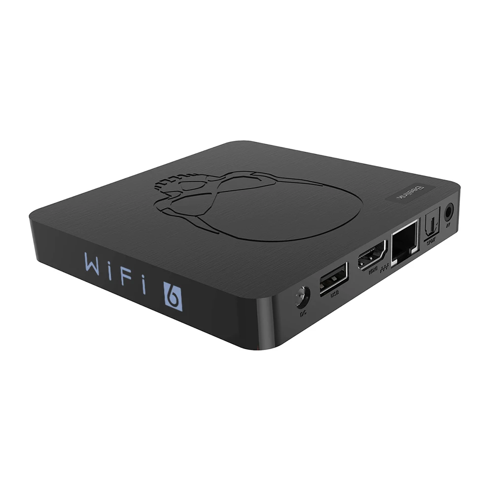 ТВ-приставка Beelink GT King Android 9 0 Amlogic S922X шестиядерная G52 MP6 графика 4 Гб LPDDR4 64 ПЗУ WiFi6