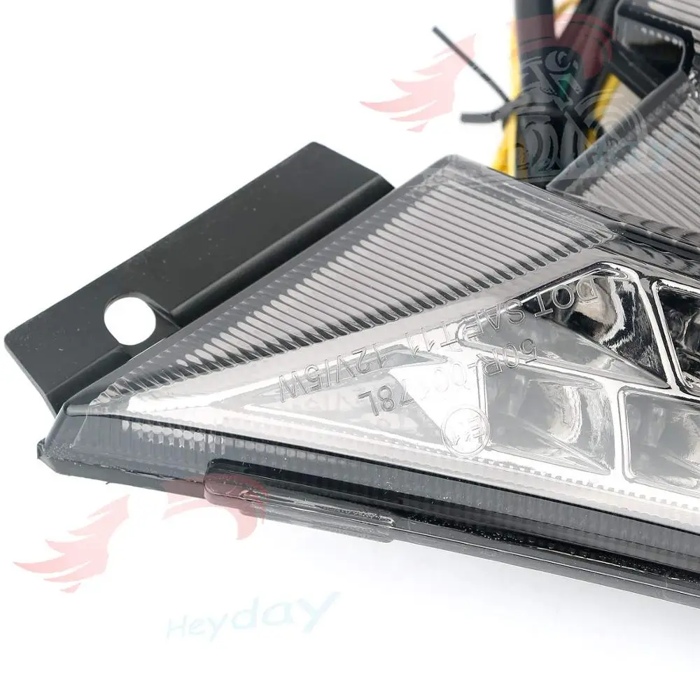 Мотоциклетный светодиодный задний фонарь интегрированные поворотники для Aprilia