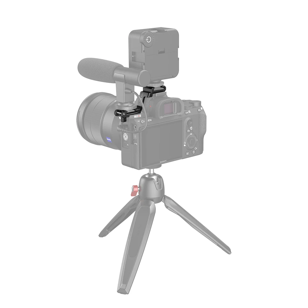 SmallRig A7 III Камера башмак Холодный расширение пластина для Sony A7III A7R светодиодный