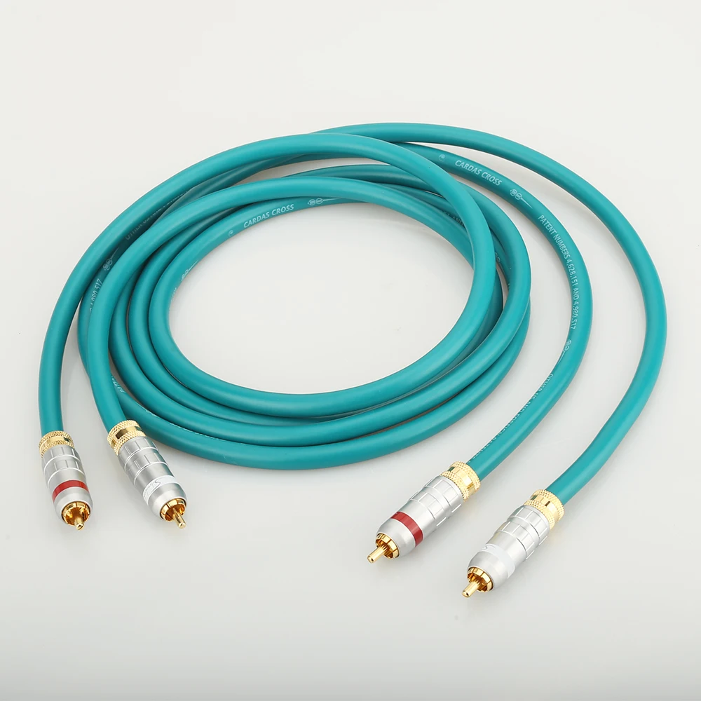 1 пара HiFi аудио удлинитель RCA штекер соединительный кабель HIFI | Электроника