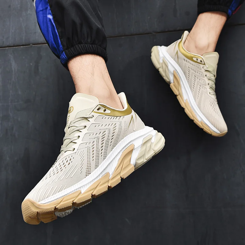 Мужские профессиональные беговые кроссовки большой размер 39-46 цветов удобные