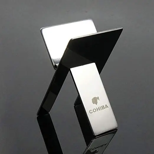 Новая пепельница для сигар Cohiba 1 шт. подставка из нержавеющей стали ножницы
