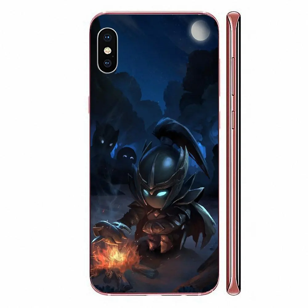 ТПУ силиконовый чехол для Xiaomi Redmi mi10 lite Pro Note 9 PRO Max 9s Mi9 K30 K20 5G Dota 2 Darkterror Безликий