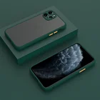 Матовый чехол для iPhone 13 11 Pro Max 12 Mini 11Pro X XS XR 7 8 Plus SE 2020 6S, силиконовый чехол, Защита камеры, аксессуары для телефона