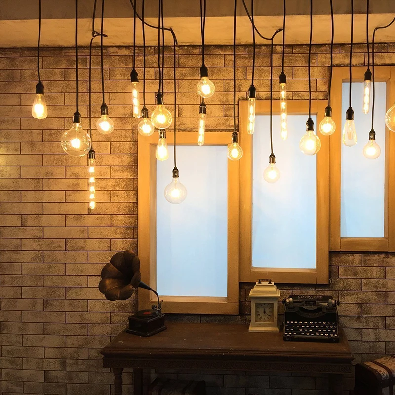 1 Set LED Filament Edison Light Bulb Lighting And Décor Retro Lamp Vintage Candle Outdoor Landscape Walkway Spot Home Equipment | Дом и сад
