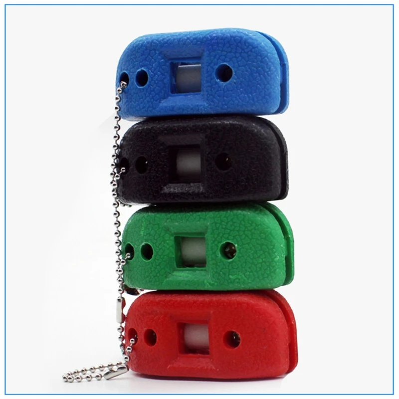 Портативная двухсторонняя точилка для хоккейной обуви песчаник с подвесной