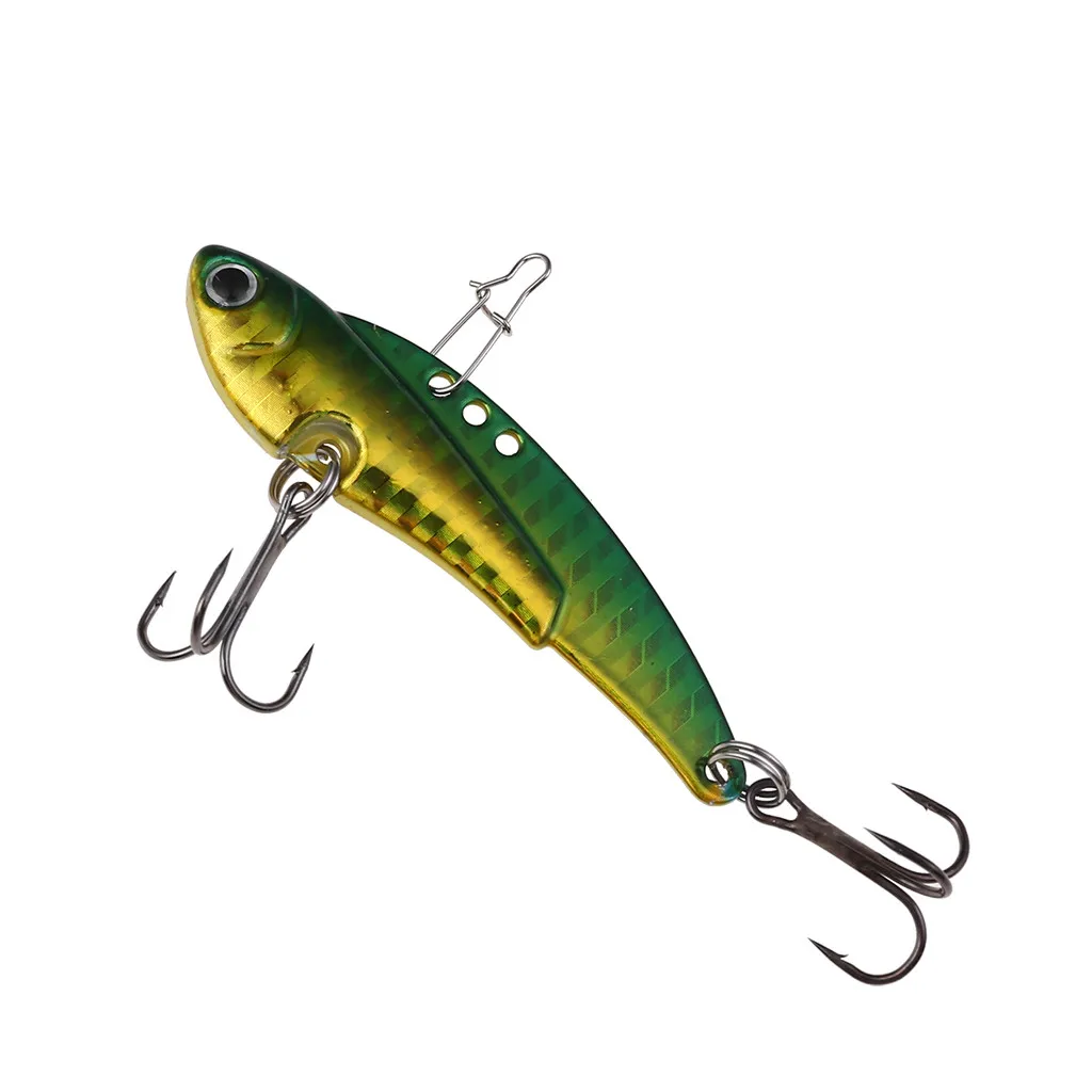 Рыбалка аксесуары 1 шт. приманка со свинцовым Тонущая блесна металлическая