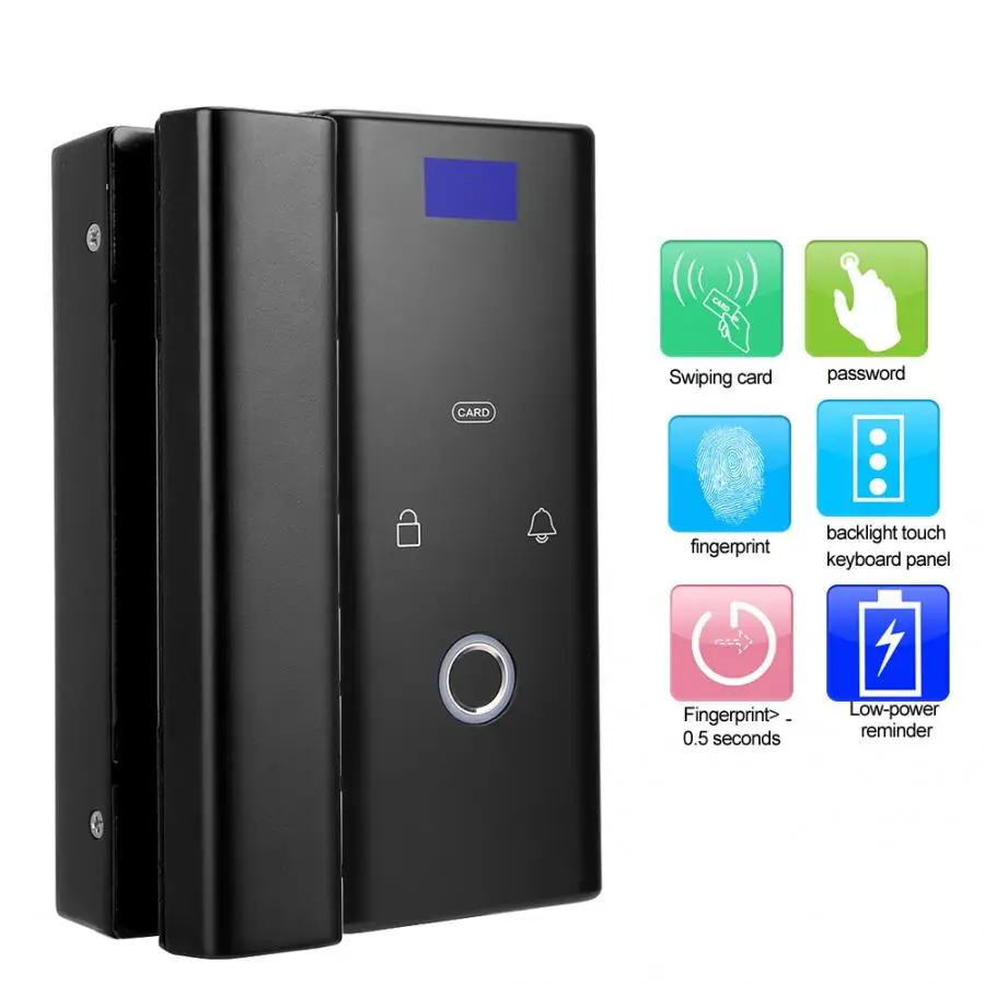 Inteligent Smart Keyless Frungerprint дверной замок кардридер пароль seguridad пуранта для дома офиса