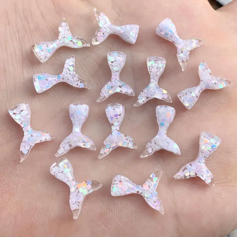 Стразы русалка для поделок сделай сам аксессуары из смолы рыбьего хвоста заколка