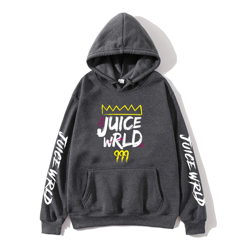 Черно белый и красный свитер с капюшоном J UICEWrld juice wrld juicewrld trap rap rainbow glitch world
