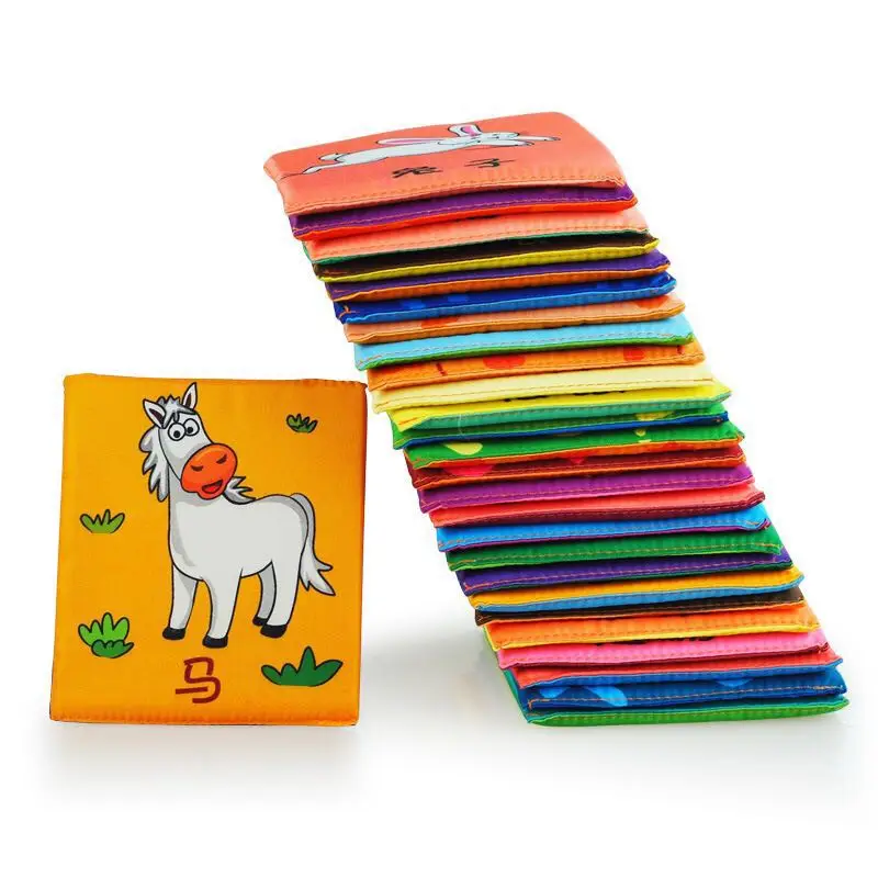 26 шт. Монтессори раннего обучения ресурсы образования зоопарк серии мягкая