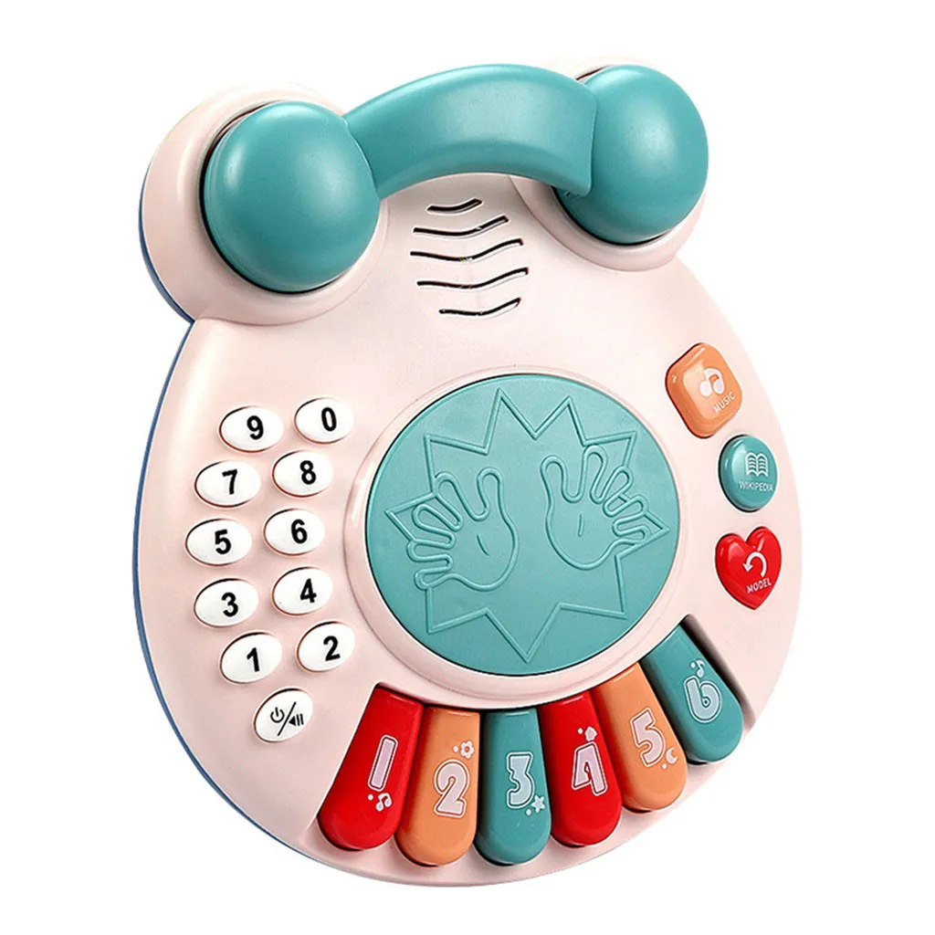 Baby Electronic Musical Toy Keyboard Piano Hand Clapping Drum 2 in 1 Best Gift 2020 Creative Gifts Juguetes para niños#D5 | Игрушки и