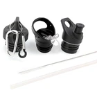 Горячее предложение-3 упаковки крышек для гидро колбы стандартная бутылка для воды рот включает в себя соломенную крышку кусачки клапана и твист крышки. Отлично подходит для оптоволоконного кабеля