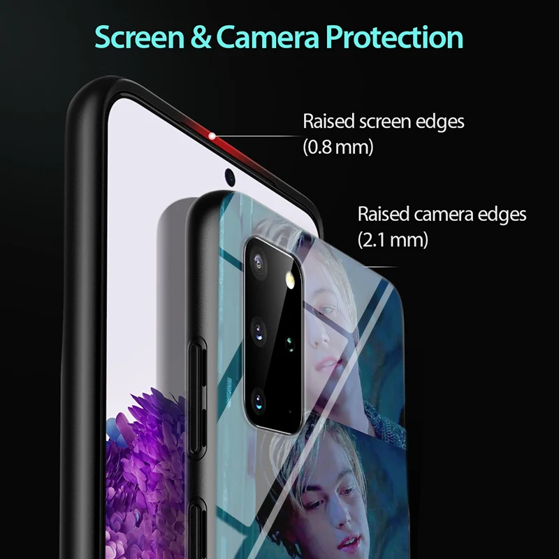 

Young Leonardo Dicaprio for Samsung S20 Ultra Plus A91 A81 A71 A51 UW A41 A42 A31 A21 A21S A11 5G Bright Black Phone Case