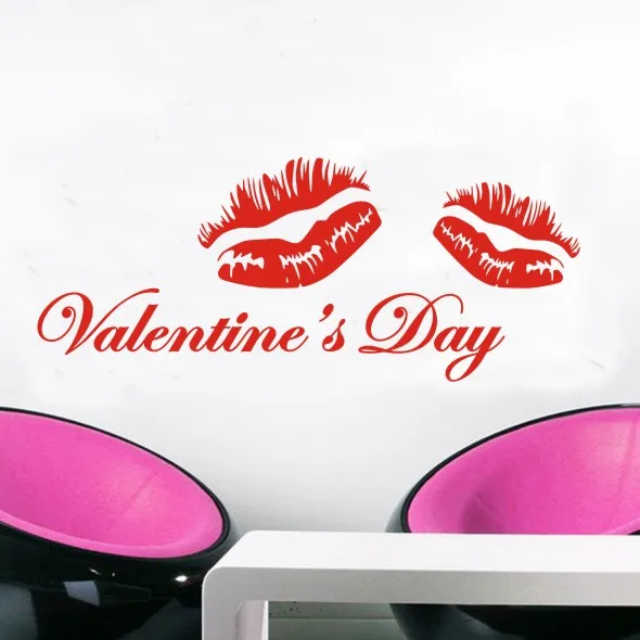 Целлофановые наклейки на окна Kiss Valentine обои с цветами | Дом и сад