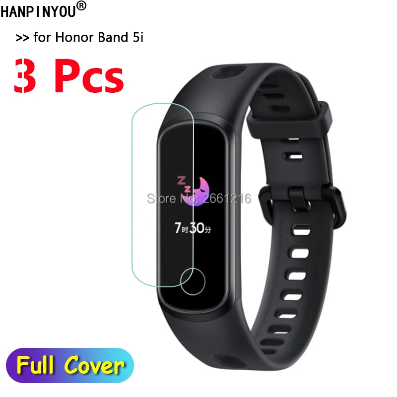 

3 шт./лот для Honor Band 5i умный браслет на запястье HD прозрачный мягкий гидрогелевый защитный экран с полным покрытием из ТПУ (не закаленное стекло)