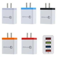 4usb mobile phone charger 5v3a multi port travel charger 4u intelligent charging head accessories parts us