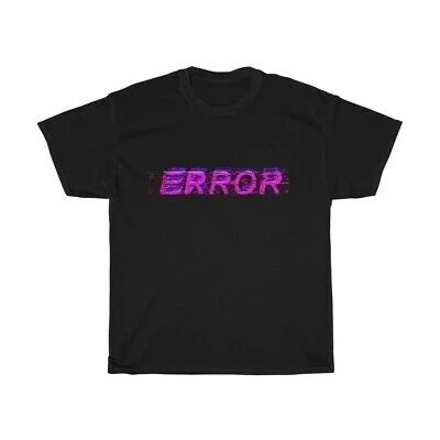 

Digital Cyber Punk 80s Computer Hacking Error T-Shirt
