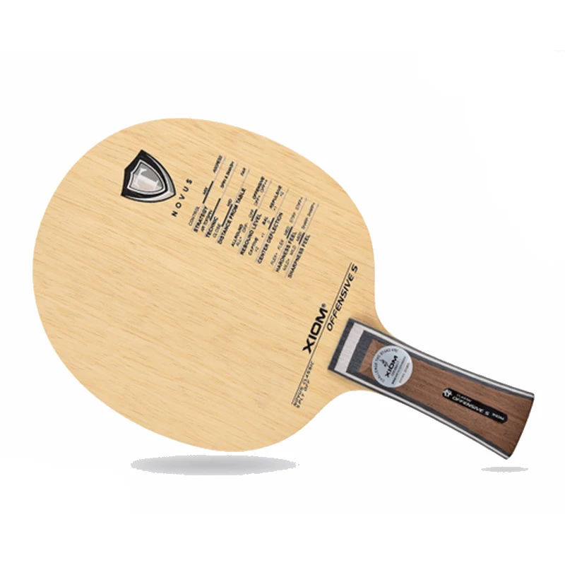 Original XIOM OFFENSIVE S table tennis blade racquet sports table tennis rackets indoor sports pure wood loop