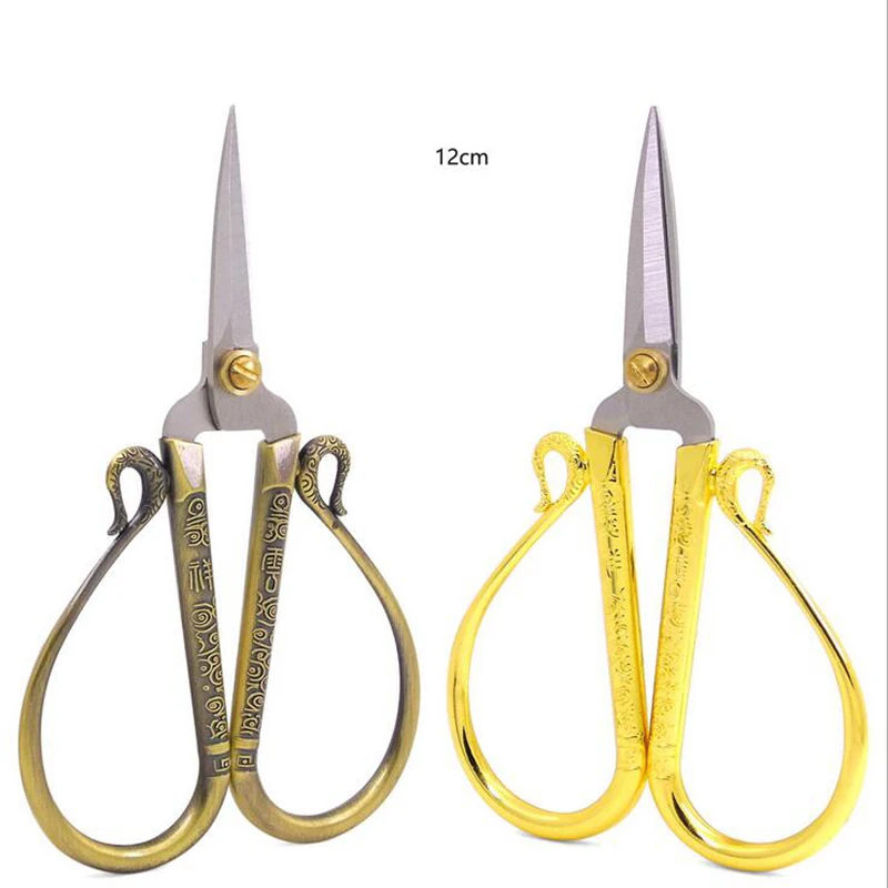 Ножницы из нержавеющей стали для ручной работы золотые швейные изделия