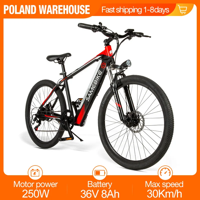 Горный велосипед Samebike SH26 26 дюймов для взрослых городской внедорожный горный
