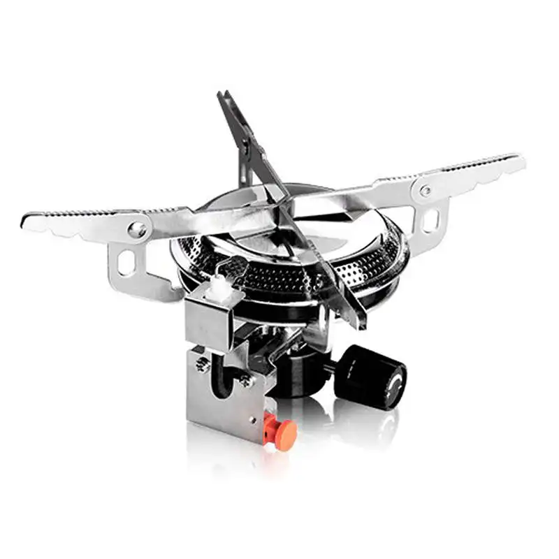 Apg открытый кемпинг газовая плита пластиковый корпус анти-обжигающий клапан