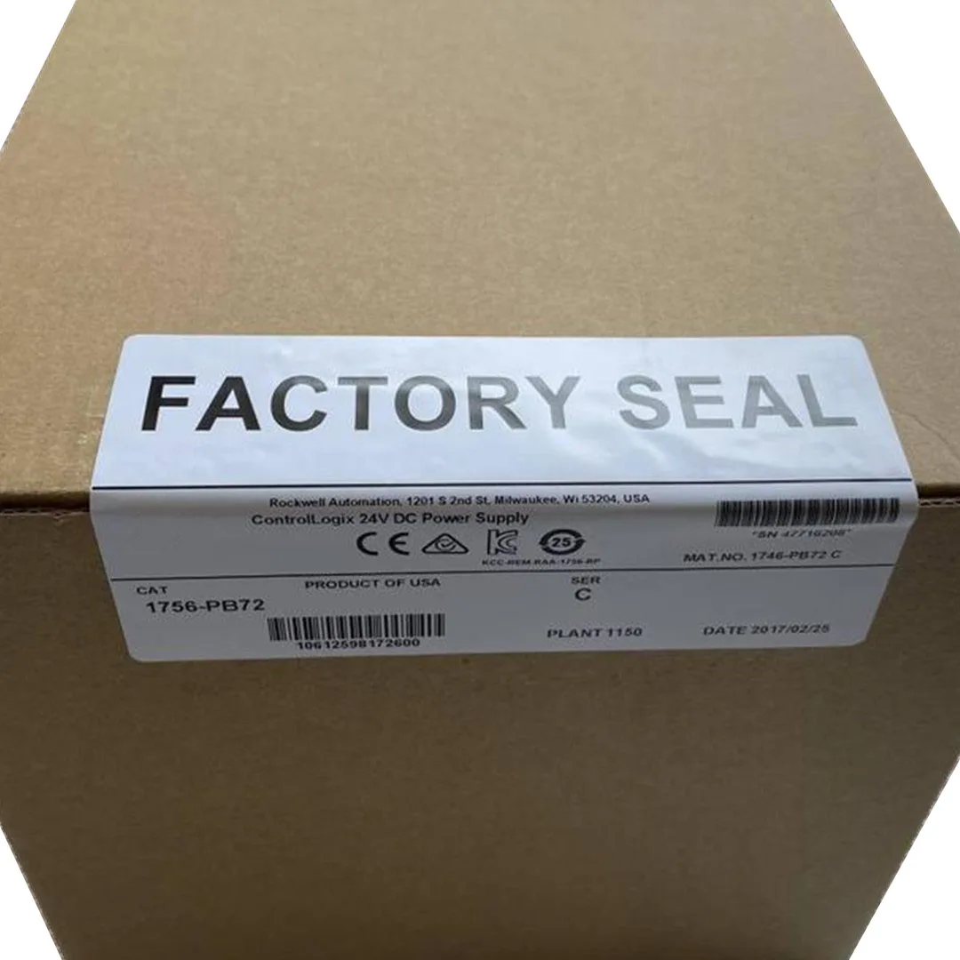 

New Original In BOX 1756-PB72 1756PB72 {Warehouse stock} 1 Year Warranty Shipment within 24 hours
