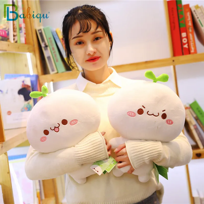 Kawaii забавные пельменные игрушки милые мягкие плюшевые для детей подарок девочек
