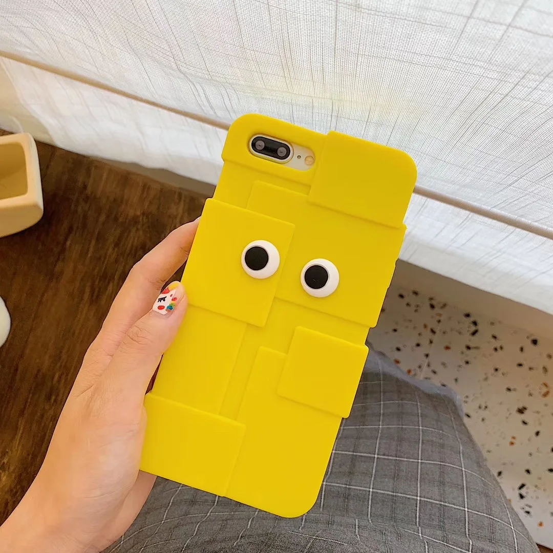 INS милый мультфильм Корея инновационный сырный глаз чехол для телефона iphone Xs MAX XR X