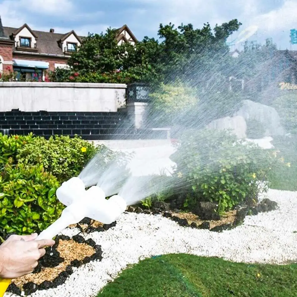 3 Heads Atomization Durable Multifunction Sprinkler Adapter Adjustable Irrigation Nozzle Garden Spray Outdoor Orchard | Дом и сад