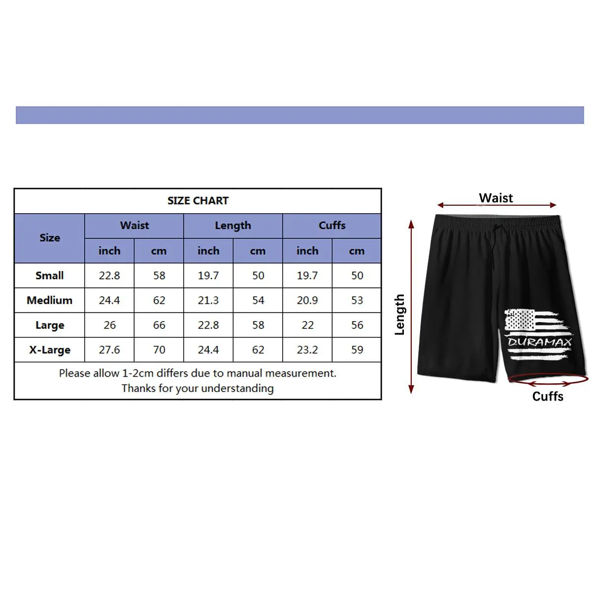 

American Flag Duramax New Summer Young Shorts Beach Sports Fitness Bodybuilding Workout Breathable Mesh Sportswear