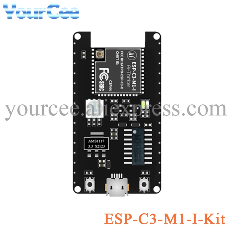 ESP32 Φ 2 4G Bluetooth-совместимый BLE 5 0 WiFi модуль ESP32-C3 плата разработки C3FN4 C3FH4 |