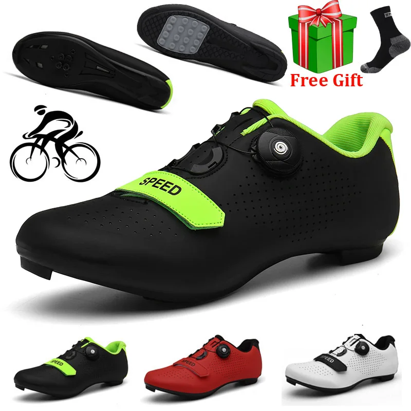 

Cycling Shoes Men Professional Black Road Bicycle Flats Unisex Outdoor Sport Sneakers Women Sapatilha Zapatillas Ciclismo Hombre