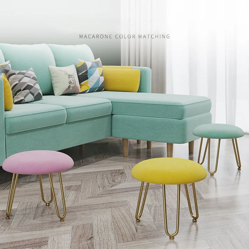 Sillas Comedor круглый бытовой маленький стул для сидения в скандинавском стиле