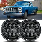 Светодиодные фары, 2 шт., 7 дюймов, для Dodge D100 D200 D300 W100 W200 W300