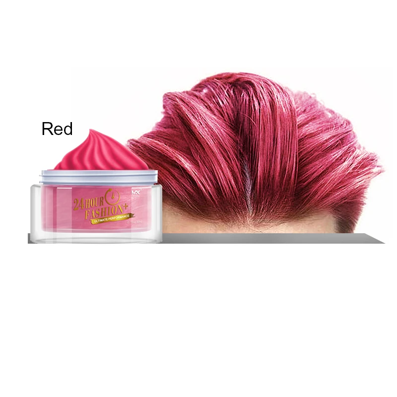 Одноразовый крем для окрашивания волос мужчин стилизованная краска моющийся