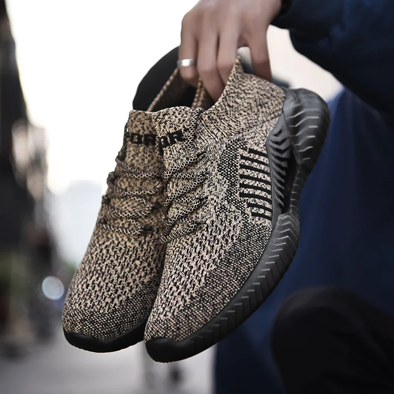 Кроссовки мужские сетчатые дышащие с противоскользящей подошвой размер 37-45 |