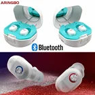 Aringbo Bluetooth перезаряжаемый бинауральный слуховой аппарат, усилитель звука в ушах, помощник для глухих с заменой, коробка для хранения берушей