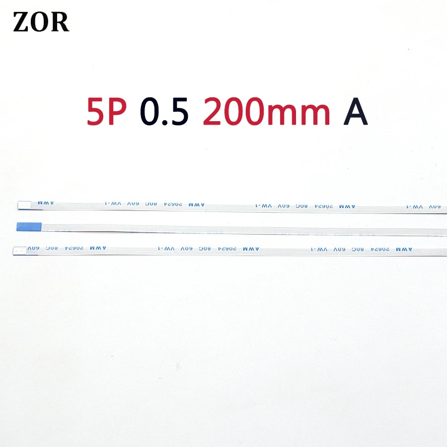 2-500 шт./партия плоский гибкий кабель 0 5 мм контактов длина 200 20 см ширина 3 | Кабели и