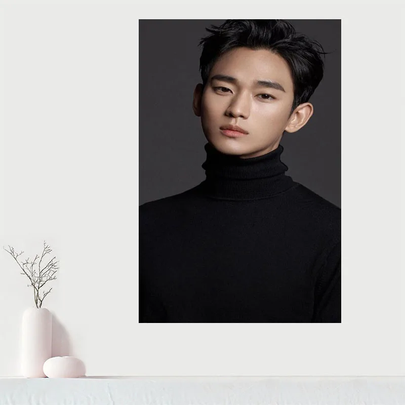 Пользовательский холст Настенный декор Ким СОО Hyun Красочный Плакат ткань