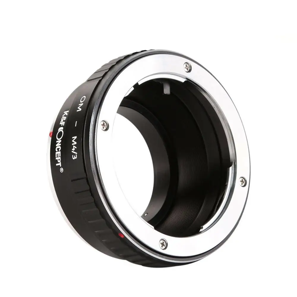 Адаптер K& F для крепления объектива OM к корпусу камеры Micro 4/3 для Olympus Panasonnic G1/G2/GF1 M43 E-P1/E-P2/E-PL1