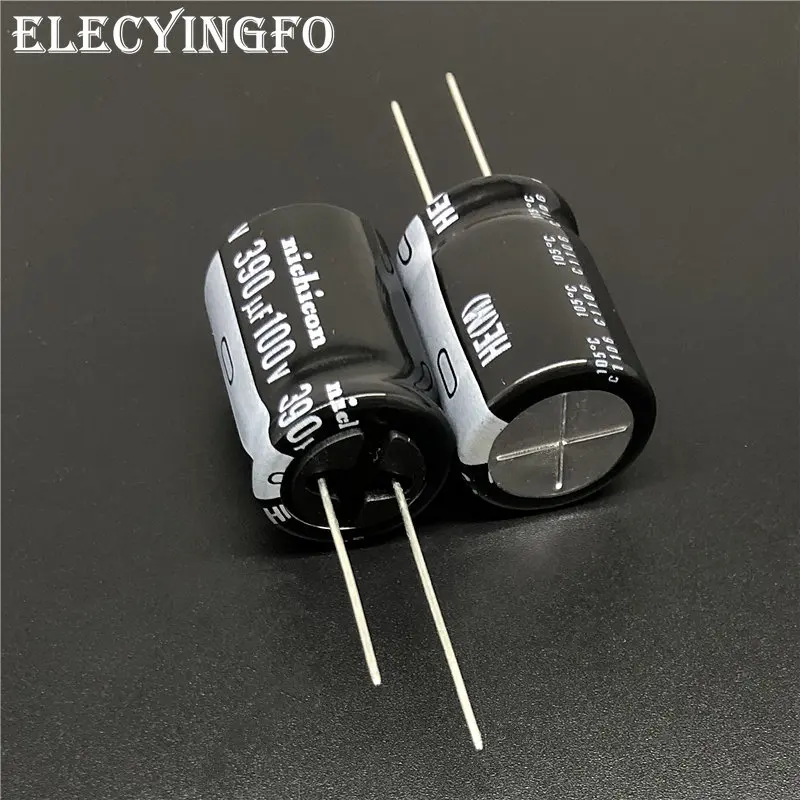 Алюминиевый электролитический конденсатор NICHICON HE Series 18x25 мм 390 мкФ 100 в 5 шт. |