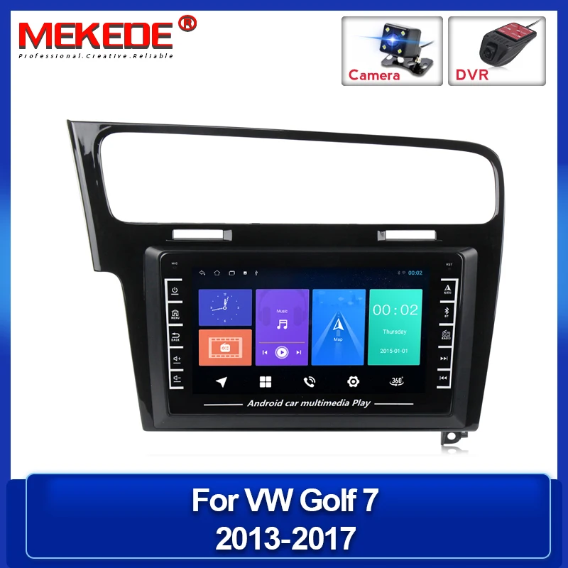 

Автомобильный мультимедийный плеер на Android с GPS-навигацией для VW Golf 7, 2013, 2015, 2016, 2017, 2 Din, радио, стерео, Wi-Fi, BT, без DVD