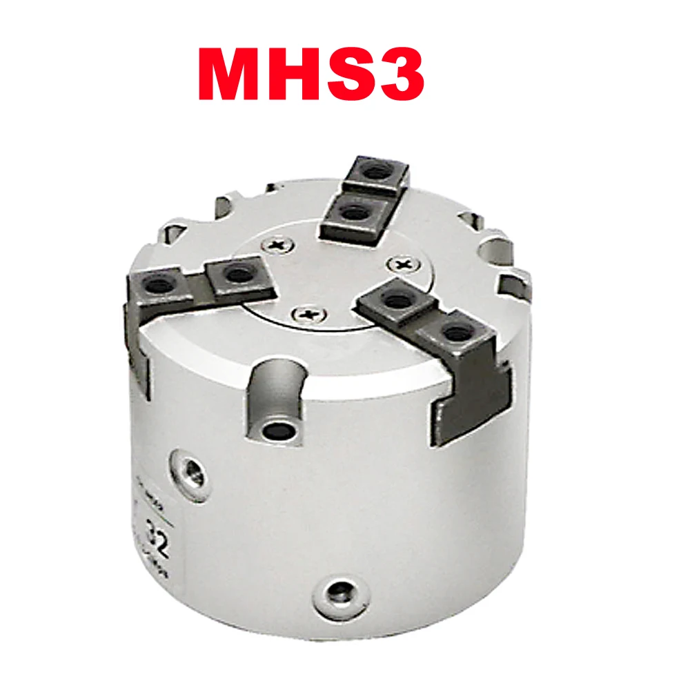 MHS2/MHS3/MHS4 серии 2/3/4 палец пневматический захват SMC Замена двойного действия вращающийся цилиндр 16D/20D/25D/32D/40D/50D - Цвет: MHS3