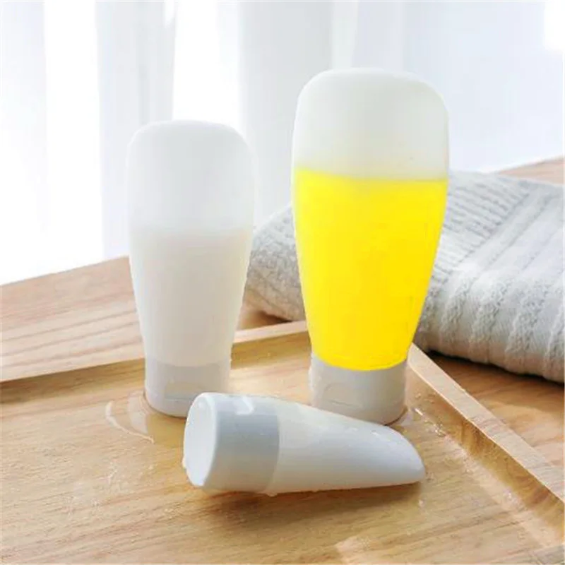 Новый простой пустой матовый мягкий многоразовый пластиковый тюбик для лосьона