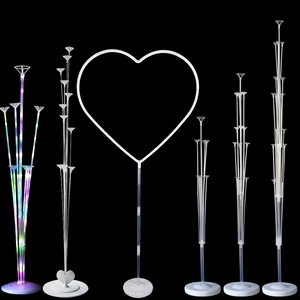 1 комплект шарик в форме сердца подставка круглый держатель столбик воздушные шары АРКА воздушный шар С Днем Рождения детский душ Свадьба Декор