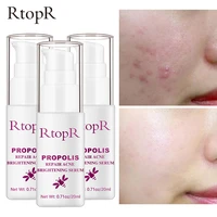 rtopr acne brightening essence acne scar repair moisturizing serum shrinkage elimination acne treatment propolis oil control 3pc