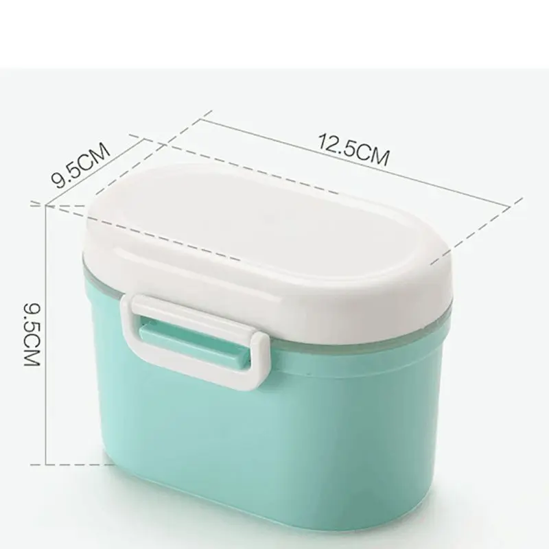 

New Baby Milk Powder Portable Baby Food Storage Box Essential Cereal Infant Milk Powder Box Toddle Snacks Safe Containert