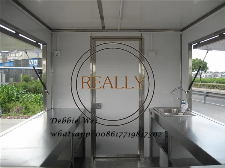 Мобильная тележка для еды грузовики закусок хот догов гамбургеров мороженого