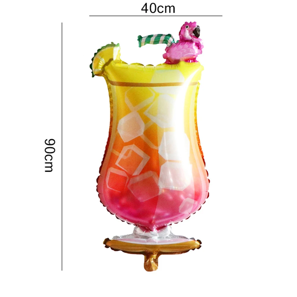 18 дюймов круглый Гавайский шар для вечерние НКИ воздушный из алюминиевой фольги